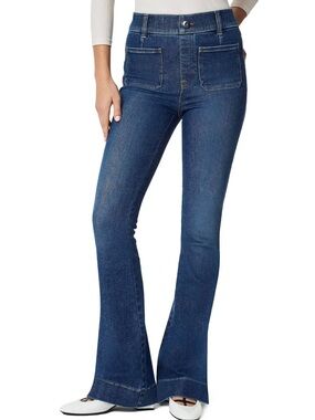 Spanx Shape Everywhere Flare Jeans Patch Pocket
